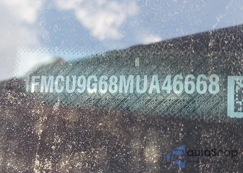 2021 Ford Escape Se из США, поврежденный, VIN 1FMCU9G68MUA46668